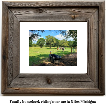 family horseback riding near me in Niles, Michigan